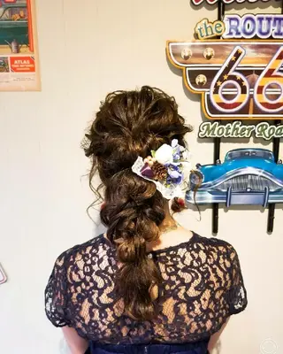 ロング ヘアセット/髪質改善 /カラー/TADOのヘアスタイル