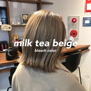 ミディアム カラー レイヤー,ボブ / 彩未のヘアスタイル