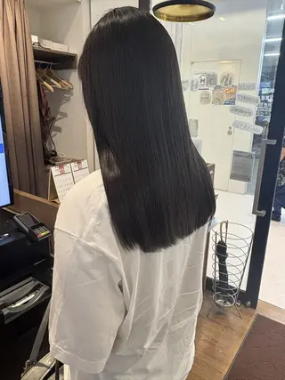 セミロング BbyC justbeautyのヘアスタイル