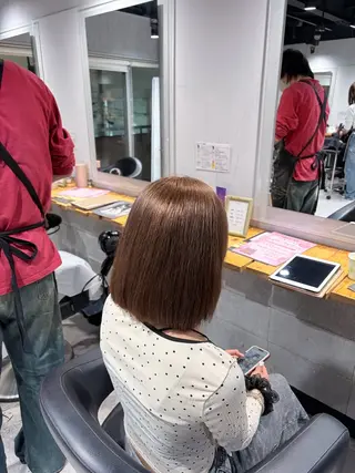 ミディアム カラー ✨透明感カラー✨ 艶髪🫧Yumaのヘアスタイル