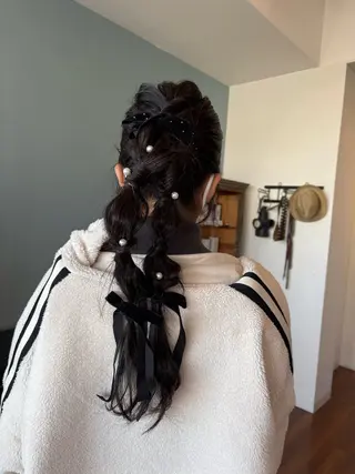 ヘアアレンジ 高橋 彩のヘアスタイル