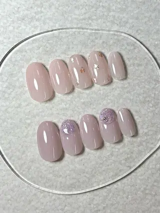 ネイル ミラクルミラー 町野のネイルデザイン