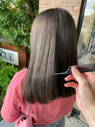 カラー 🍀透明感ナチュラル カラー🍀じゅんのヘアスタイル