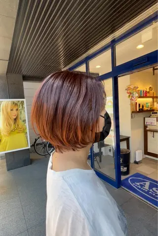 ショート 『Ash久が原MG』 水野 翼のヘアスタイル