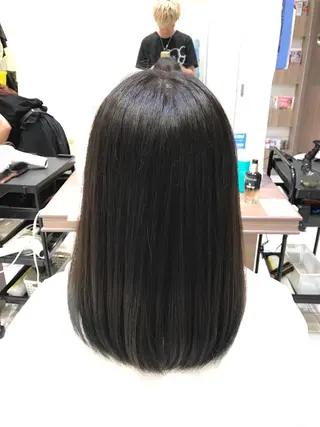 ロング カラー 【メンズ縮毛矯正】 田中秀斗のヘアスタイル
