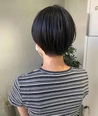 ショート カラー ヘアアレンジ stylist/蛯谷 珠里のヘアスタイル