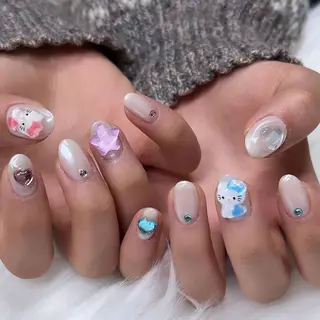 ネイル 🐕‍🦺Yappy 💗A-tanのネイルデザイン