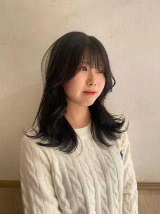 カラー izumi/ ボブ/パーマのヘアスタイル