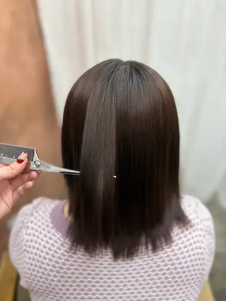 ミディアム Retsu /UniQのヘアスタイル