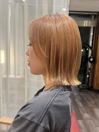 ミディアム 浅津 菜月のヘアスタイル
