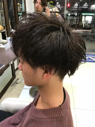 ショート 縮毛矯正/髪質改善 /韓国風　山川春輝のヘアスタイル