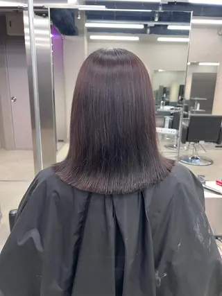 セミロング カラー 紬/enne/ブリー チ/ハイトーンのヘアスタイル