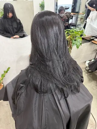 ロング カラー AIRI layer cut hairのヘアスタイル