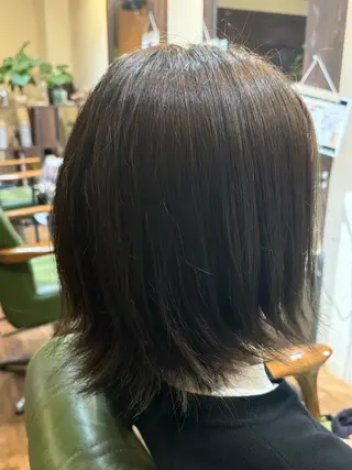 ショート なぎさ/ﾏﾂﾊﾟ ｽﾄﾚｰﾄ/ｶﾗｰのヘアスタイル