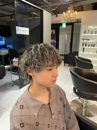 カラー パーマ メンズ 🔥お値段以上🔥 メンズ特化たかひろのヘアスタイル