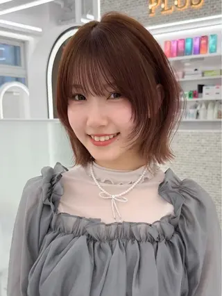ショート COAPLUS所属・透明感color特化 🪄cocoroのヘアスタイル