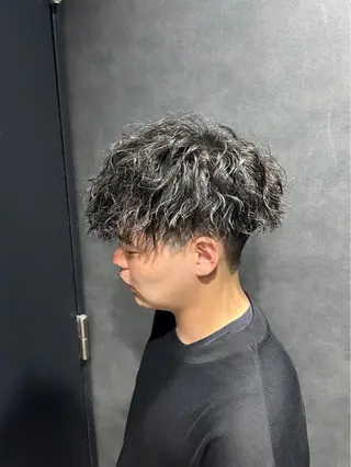 ショート カラー パーマ メンズ キッズ 🔥パーマ特化🔥 優馬のヘアスタイル