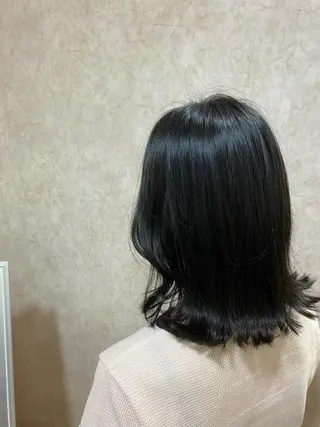 ミディアム angelica 🌸ayaka🌸のヘアスタイル