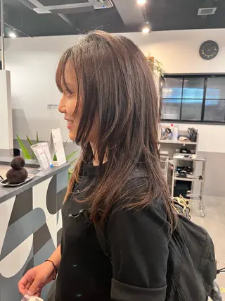 ロング dogstar小林諒 レイヤー/パーマのヘアスタイル