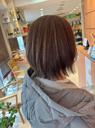 ショート カラー hair salon BOKu所属・竹葉 如起のヘアスタイル