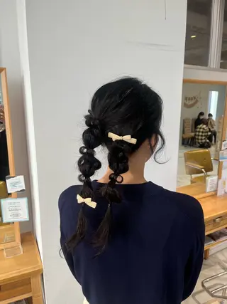 ヘアアレンジ 和泉田 真白のヘアスタイル