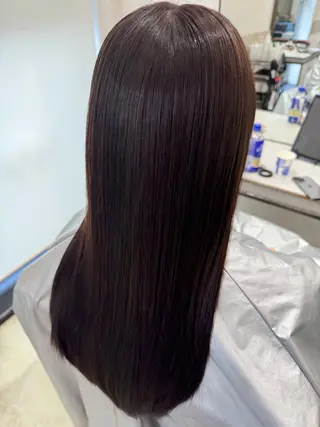 ロング カラー 透明感カラー✨艶髪 制作🌱山根あゆみのヘアスタイル