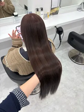 カラー 透明感ベージュ🤎 ナチュラルレイヤーのヘアスタイル