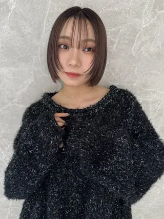 ショート ボブレイヤー／ 今城愛友花のヘアスタイル