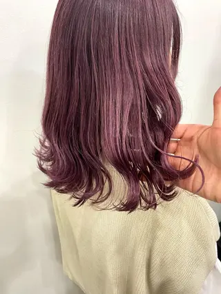 ミディアム Zina西新 井上貴幸のヘアスタイル