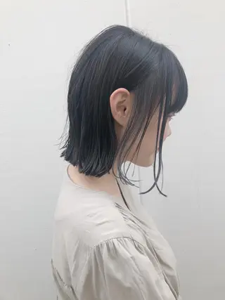 ショート カラー ノグチ ユウキ/ボブのヘアスタイル