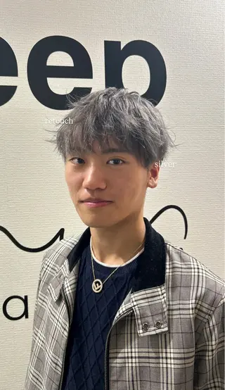 カラー メンズ 坂本奈都美 🎀のヘアスタイル