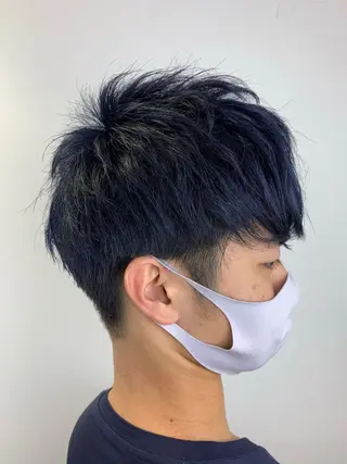 ショート カラー SALOWIN神戸三宮店所属・【美髪を叶える】中谷 彰宏（アキ)のヘアスタイル