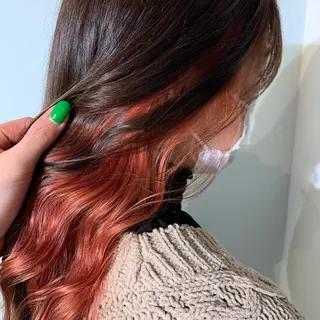 セミロング カラー ✿YUNA✿ 《お手軽イメチェン》のヘアスタイル