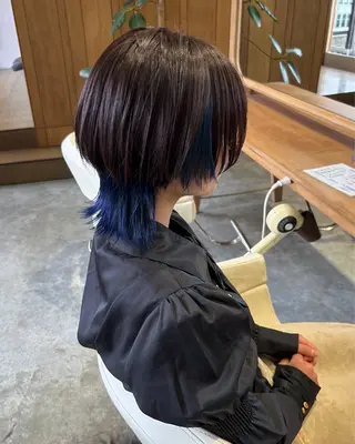 ショート カラー フラム所属・WATANABE MISAKIのヘアスタイル