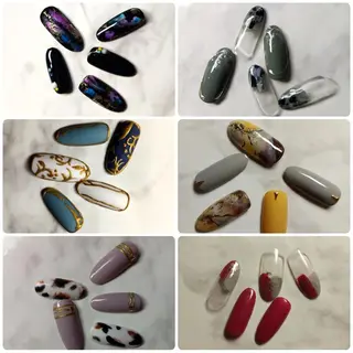 ネイル 島屋 千奈美のネイルデザイン