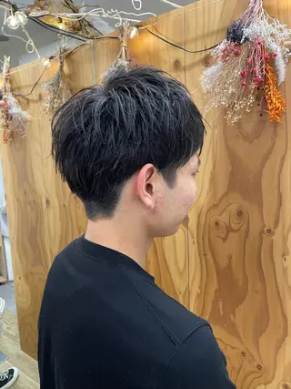 メンズ ︎🤎デザインカラー kayanoのヘアスタイル