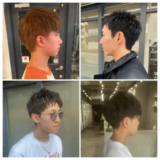 メンズ rawr hair rim所属・Rawr hair Rim店長 栗原柊のヘアスタイル