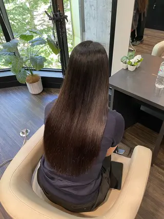 ロング 脇 麻紘のヘアスタイル