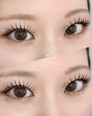 マツエク・マツパ R BEAUTY YUINAのマツエク・マツパデザイン