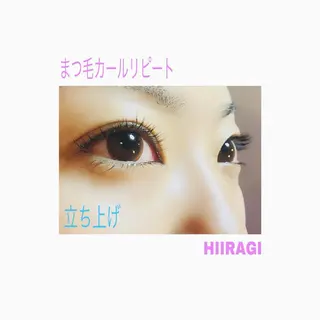 マツエク・マツパ 美容室 HIIRAGIのマツエク・マツパデザイン