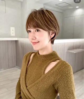 ショート 似合わせショート /なおき/表参道のヘアスタイル