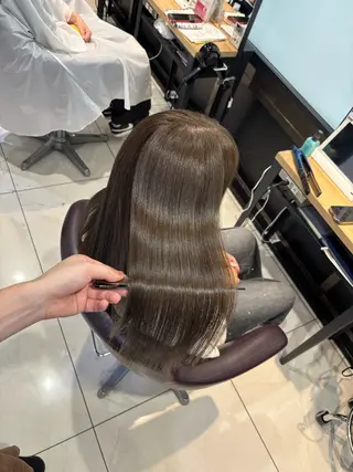 ロング カラー 🦋レイヤー✖︎ 髪質改善🦋リョウヤのヘアスタイル