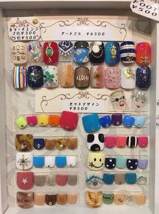 ネイル センター南 eclatのネイルデザイン