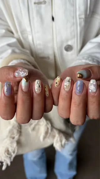 ネイル amuse ニュアンス/個性派のネイルデザイン