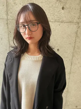 ミディアム HAIR design ARUE所属・仙台1優しい美容師 Kogaのヘアスタイル