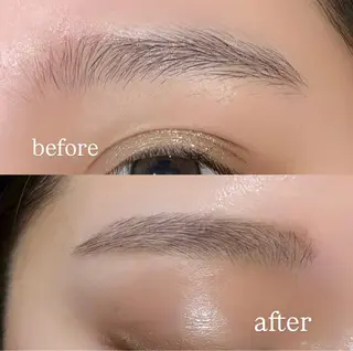 アイブロウ meguru／マツパ ／マツエク／束感のマツエク・マツパデザイン