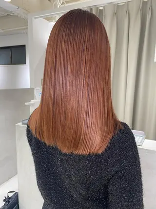 カラー kumon ayu ブリーチ/ハイトーンのヘアスタイル