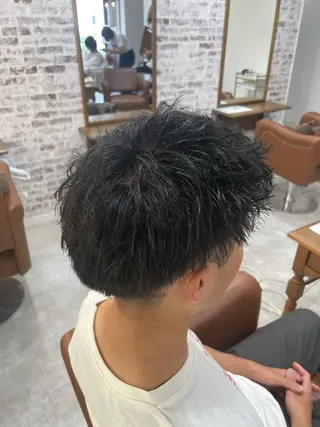 ショート メンズ 角田 楓のヘアスタイル