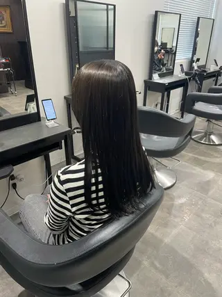 ロング カラー 🤍透明感推しカラー 🤍yui‪💞✨のヘアスタイル