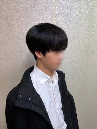 メンズ ツヤ重視 ワンカラー🫧Mioのヘアスタイル